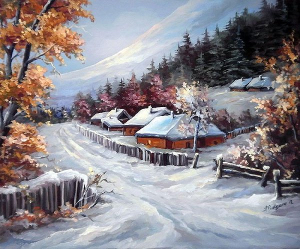 Художница anca Bulgaru, Румыния