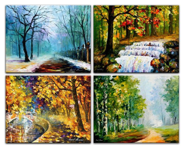 Пейзажи всех времен года