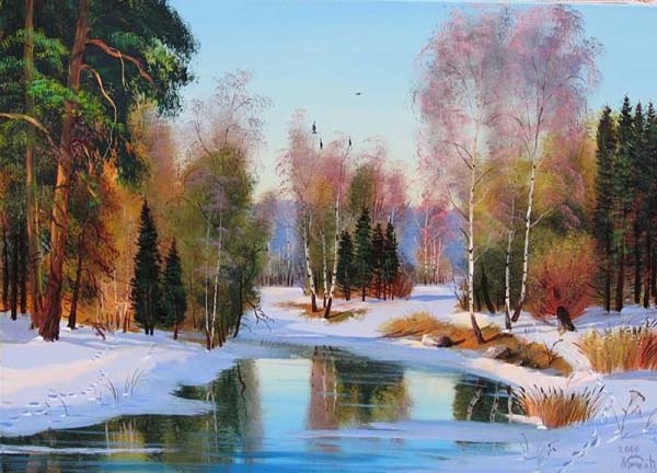 Крюков весенний пейзаж