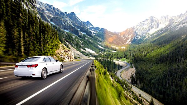 Вид на трассе