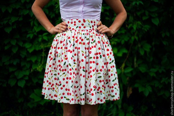 Юбка из бязи