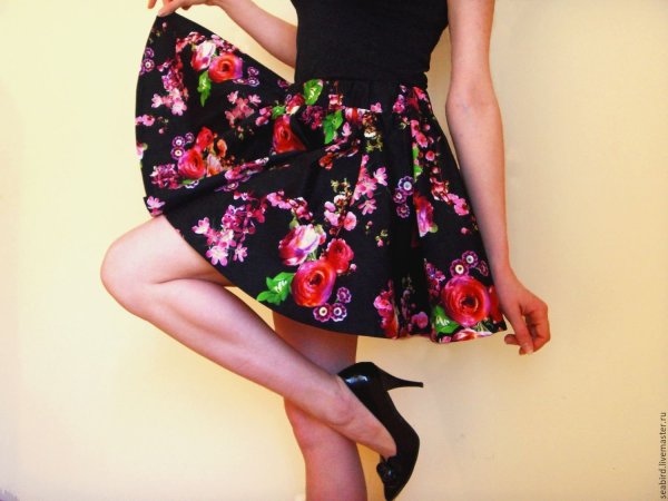Цветная юбка