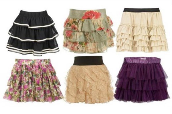 Летние юбки для подростков