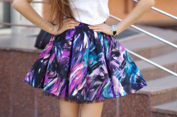 Летние юбки для подростков