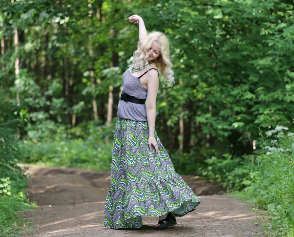 Летние юбки из хлопка