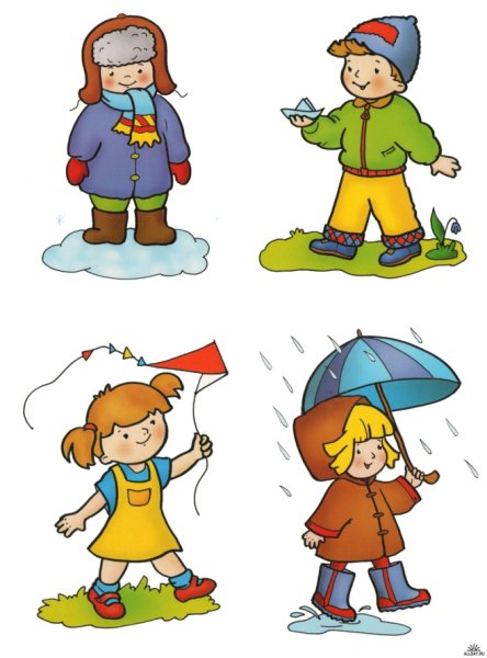 Времена года для детей