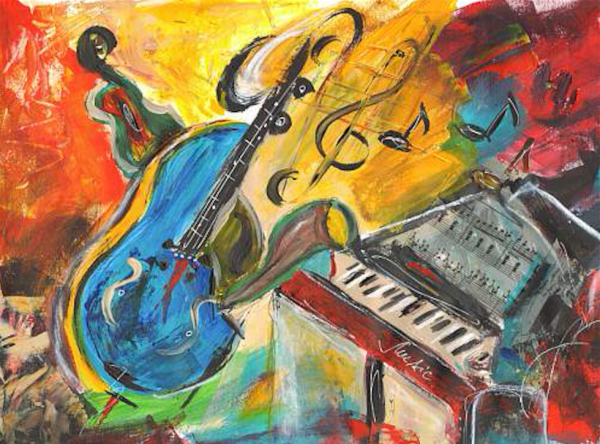 Инструменты для абстрактной живописи