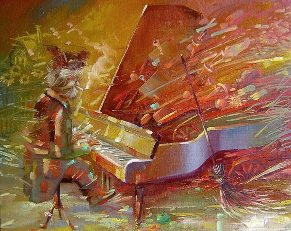 Оркестр живопись