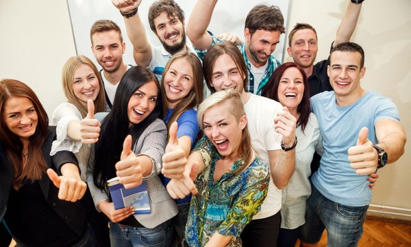 Фотосессия студентов