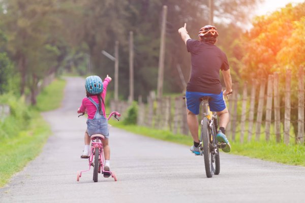 Езда на велосипеде дети