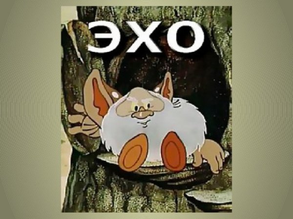 Дедушка Эхо