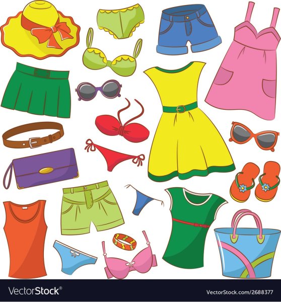 Летняя одежда мультяшная