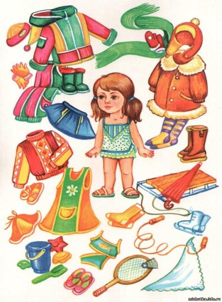 Одежда в Разное время года