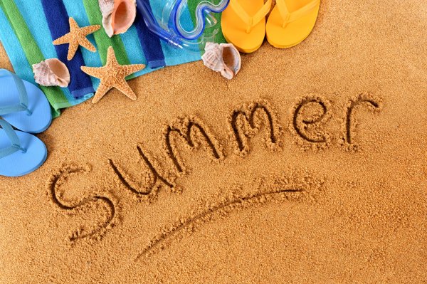Summer надпись