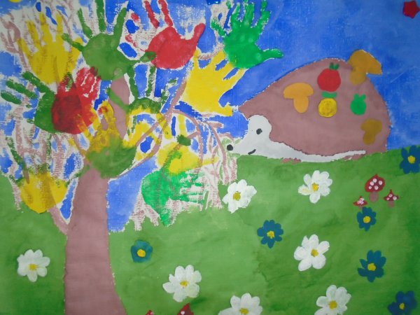 Картина про лето рисование в старшей группе