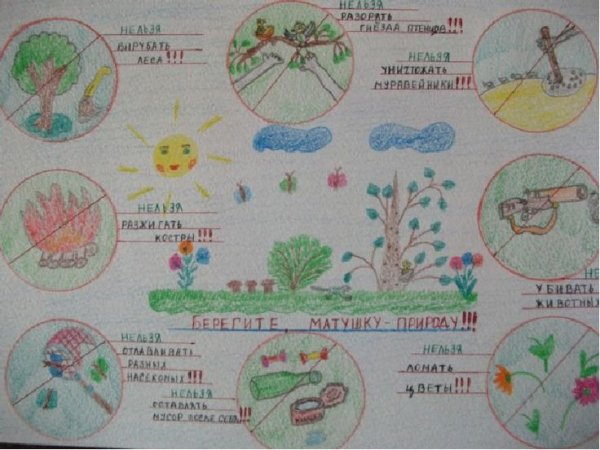 Природа задания для дошкольников