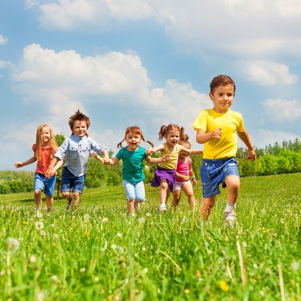 Лето на прозрачном фоне для детей