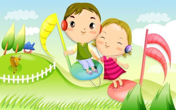 Веселые нотки для дошкольников