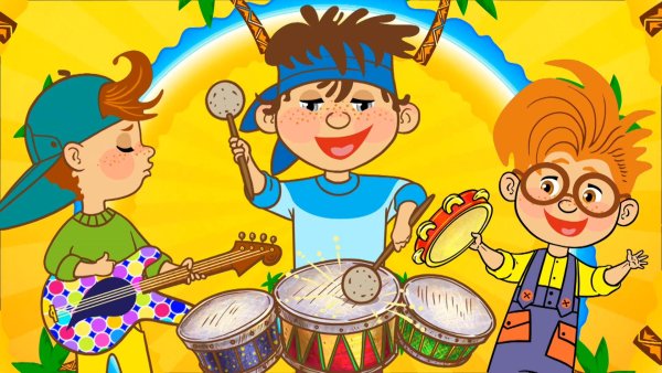 Дети на музыкальном занятии