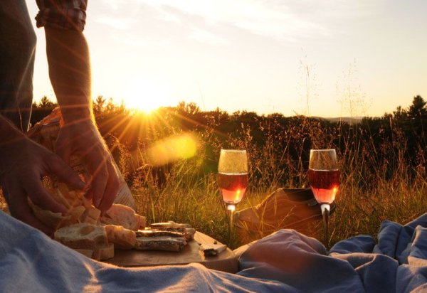 Романтический ужин на пляже