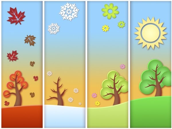 Признаки времен года