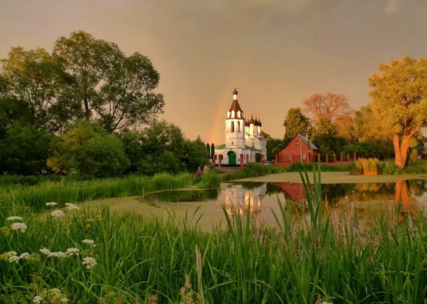 Природа летом рассвет