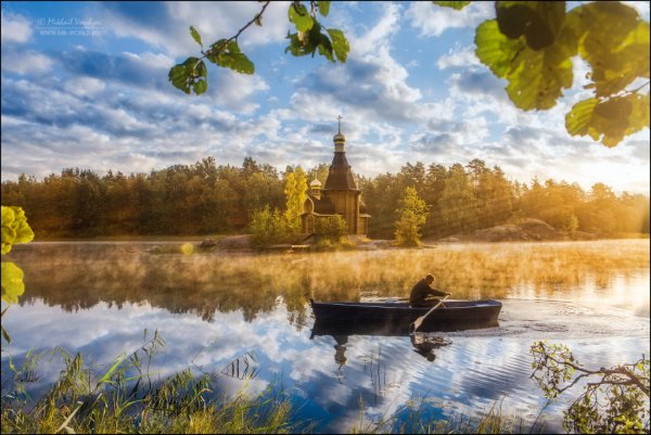 Кашин храм над рекой