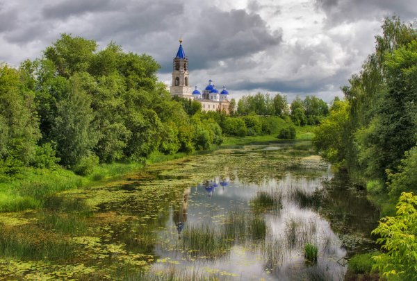 Пейзажи Вологды монастырь