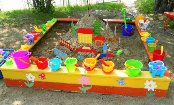 На детскую площадку в садик (54 фото)