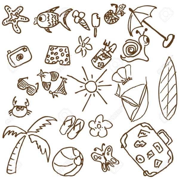 Маленькие летние рисунки