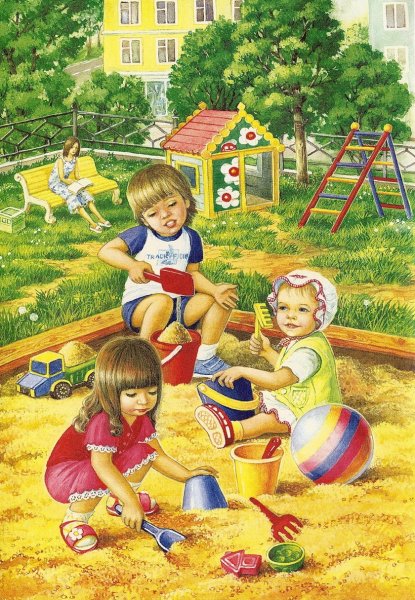 Природа детям для детей