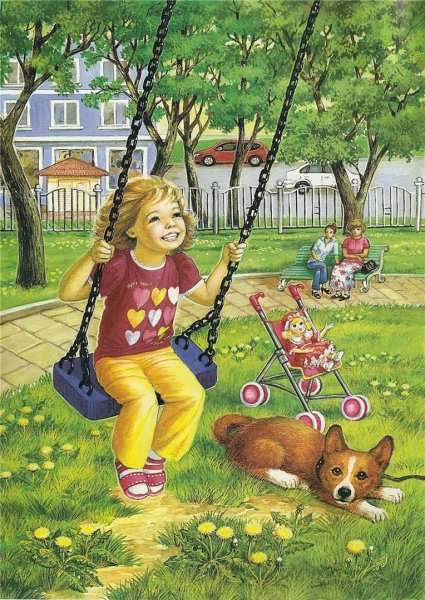 Летние иллюстрации для детей