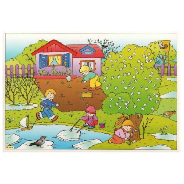 Изображения времен года для детей