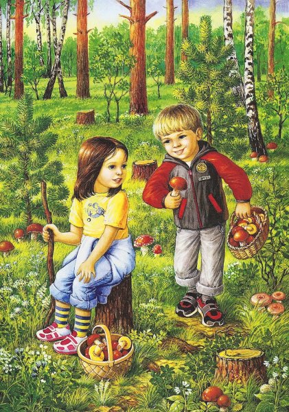 Времена года для дошкольников