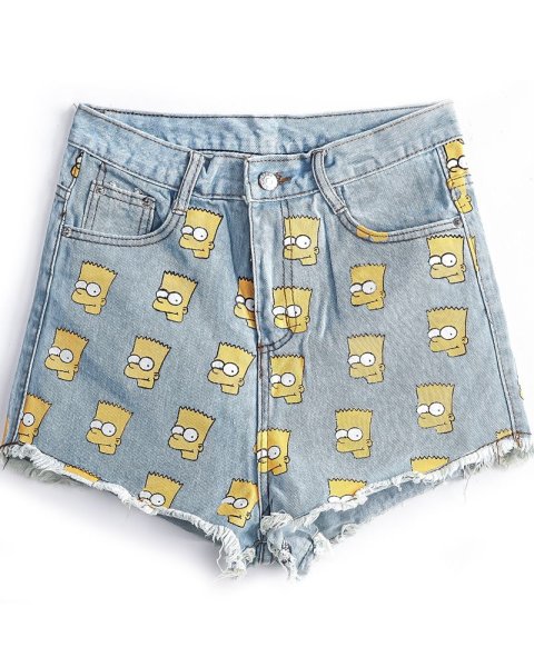 Шорты на белом фоне