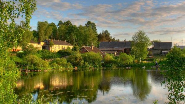 Красивая деревня