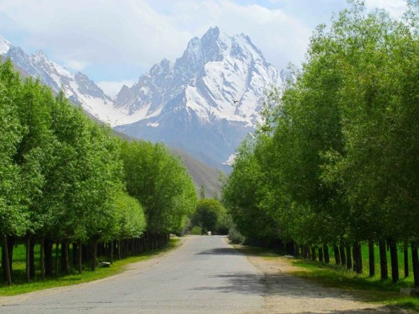 Таджикистан маки, кишлак,