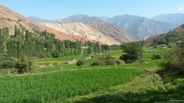 Национальный парк горы Памира Таджикистан