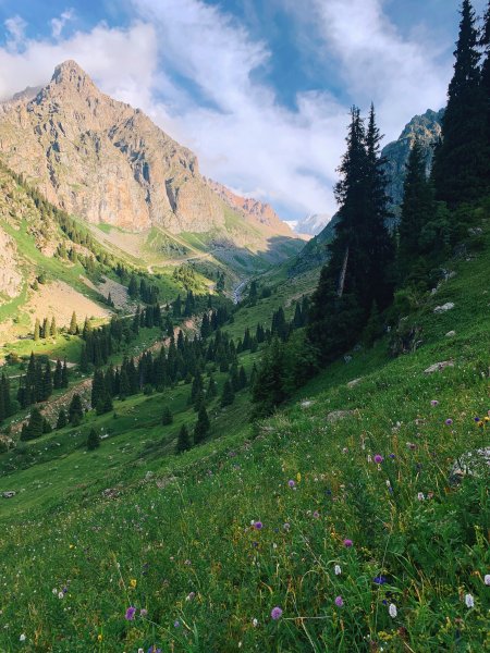 Заилийское Алатау Казахстан