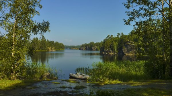 Озеро Велье Валдай