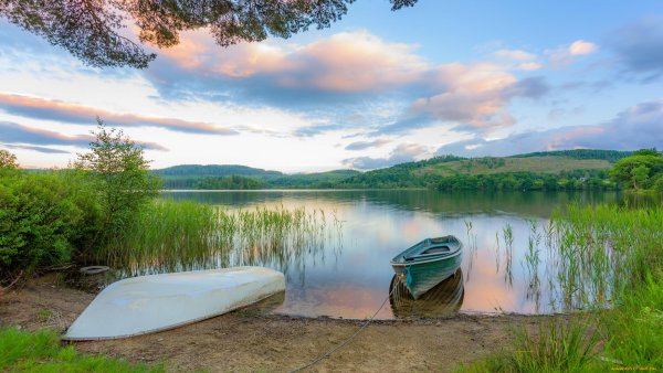 Андре Косслик лодка озеро