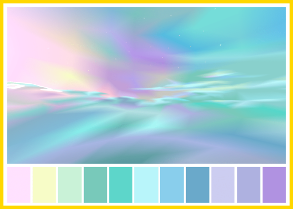 Палитра для красок детская