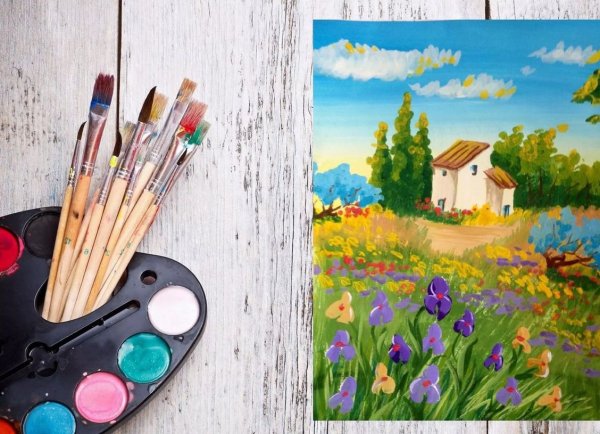 Желто-зеленый цвет