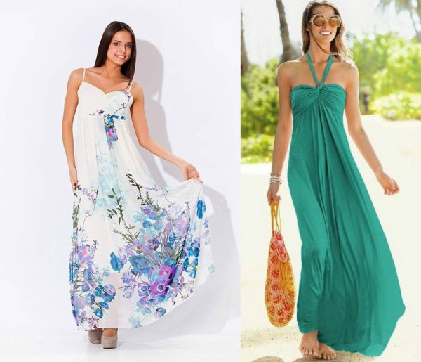 Сарафаны на лето длинные в пол