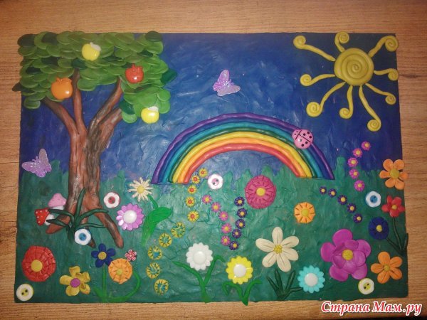 Лепка с детьми на тему лето