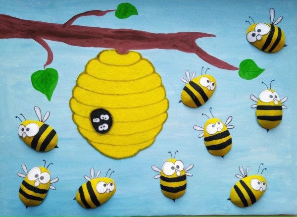 Пчела поделка для детей