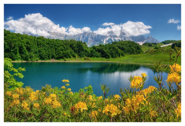 Кавказский заповедник озеро Хуко