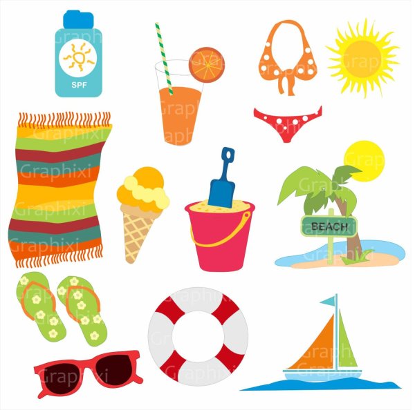 Пляжные атрибуты для детей