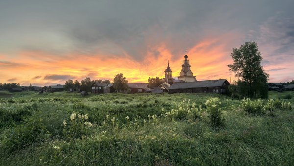 Архангельская область Кенозерский национальный парк деревня