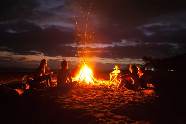 Лето костер